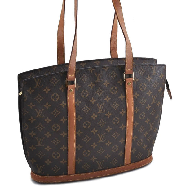 Authentic Louis Vuitton Monogram Babylone Shoulder Tote Bag M51102 LV 9630C