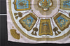 Authentic HERMES Carre 90 Scarf "Poste Et Cavalerie" Silk Pink 9631D