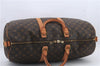 Auth Louis Vuitton Monogram Keepall Bandouliere 50 Boston Bag M41416 LV 9632C