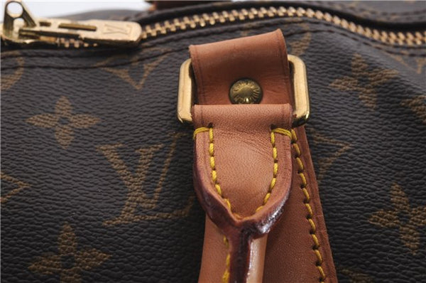 Auth Louis Vuitton Monogram Keepall Bandouliere 50 Boston Bag M41416 LV 9632C