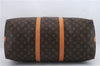 Auth Louis Vuitton Monogram Keepall Bandouliere 50 Boston Bag M41416 LV 9632C