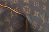 Auth Louis Vuitton Monogram Keepall Bandouliere 50 Boston Bag M41416 LV 9632C