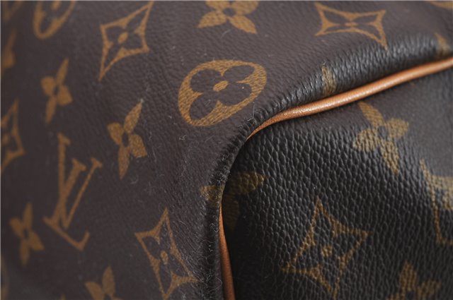 Auth Louis Vuitton Monogram Keepall Bandouliere 50 Boston Bag M41416 LV 9632C