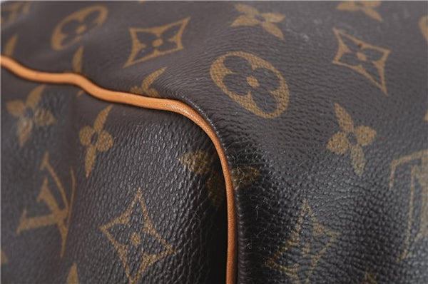 Auth Louis Vuitton Monogram Keepall Bandouliere 50 Boston Bag M41416 LV 9632C