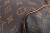 Auth Louis Vuitton Monogram Keepall Bandouliere 50 Boston Bag M41416 LV 9632C