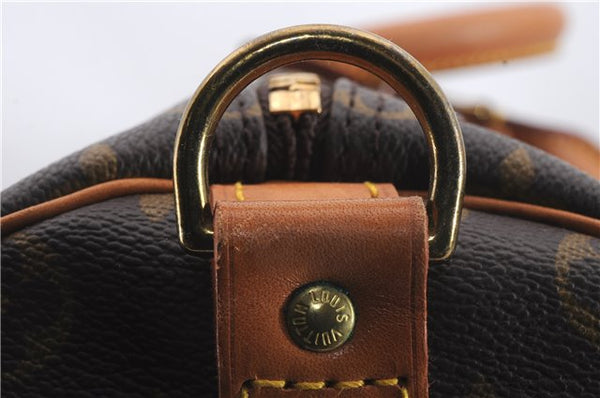 Auth Louis Vuitton Monogram Keepall Bandouliere 50 Boston Bag M41416 LV 9632C