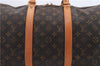 Auth Louis Vuitton Monogram Keepall Bandouliere 50 Boston Bag M41416 LV 9632C