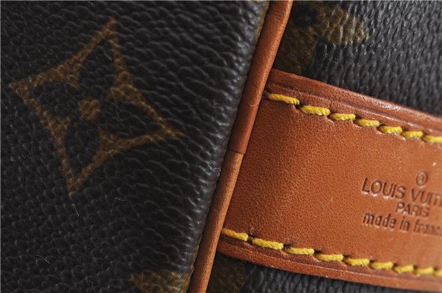 Auth Louis Vuitton Monogram Keepall Bandouliere 50 Boston Bag M41416 LV 9632C