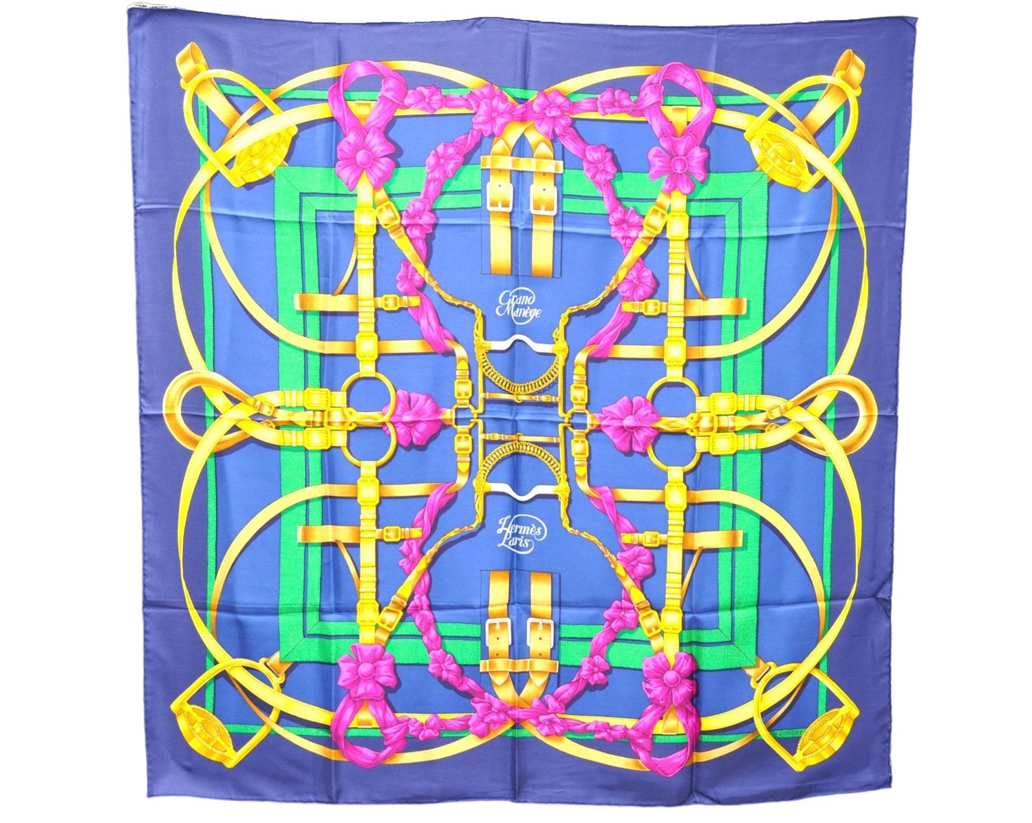 Authentic HERMES Carre 90 Scarf 