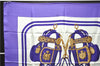 Authentic HERMES Carre 90 Scarf "BRIDES de GALA par" Silk Purple 9634D