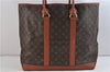 Auth Louis Vuitton Monogram Sac Weekend GM Vintage Tote Hand Bag M42420 LV 9636C