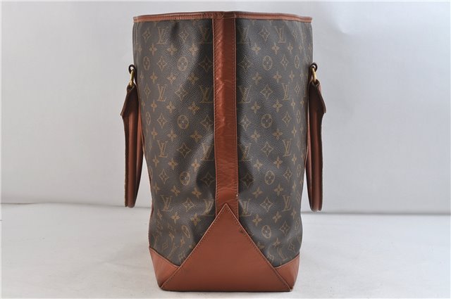 Auth Louis Vuitton Monogram Sac Weekend GM Vintage Tote Hand Bag M42420 LV 9636C