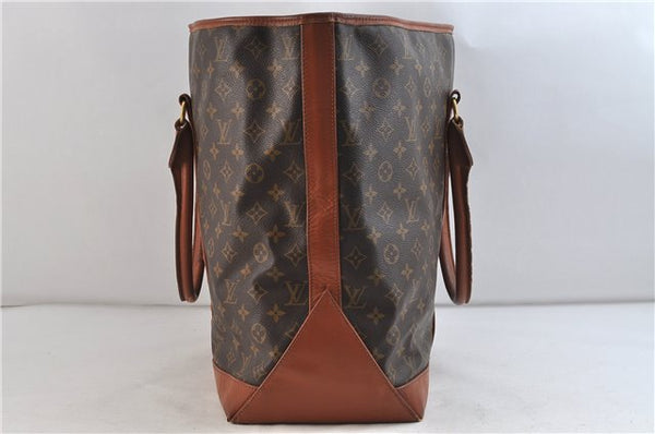 Auth Louis Vuitton Monogram Sac Weekend GM Vintage Tote Hand Bag M42420 LV 9636C