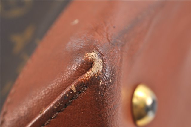 Auth Louis Vuitton Monogram Sac Weekend GM Vintage Tote Hand Bag M42420 LV 9636C