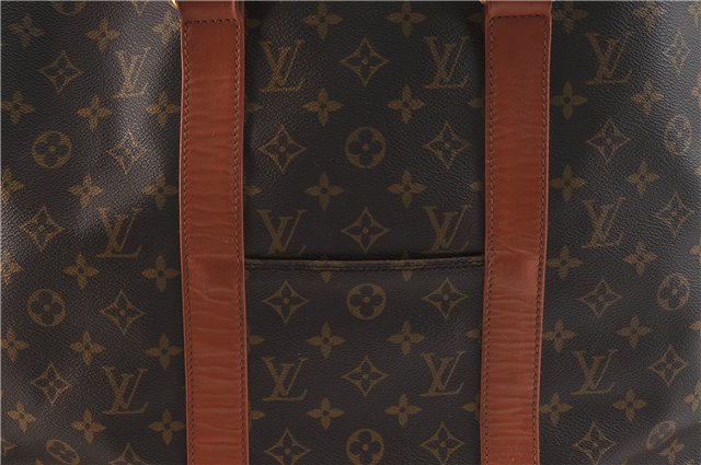 Auth Louis Vuitton Monogram Sac Weekend GM Vintage Tote Hand Bag M42420 LV 9636C