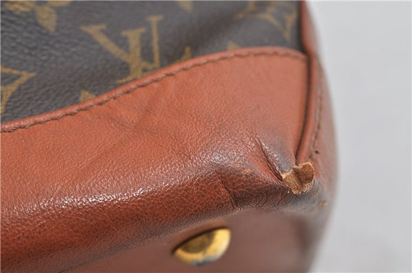 Auth Louis Vuitton Monogram Sac Weekend GM Vintage Tote Hand Bag M42420 LV 9636C