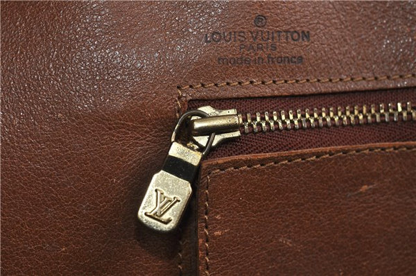 Auth Louis Vuitton Monogram Sac Weekend GM Vintage Tote Hand Bag M42420 LV 9636C