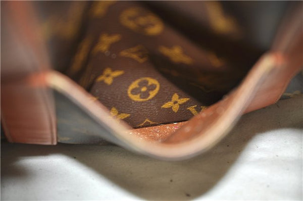 Auth Louis Vuitton Monogram Sac Weekend GM Vintage Tote Hand Bag M42420 LV 9636C