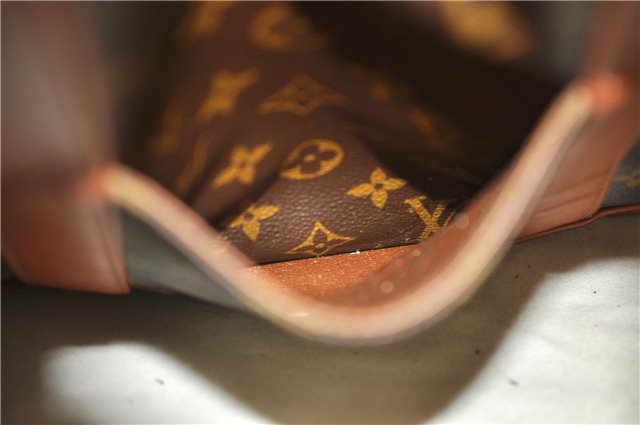 Auth Louis Vuitton Monogram Sac Weekend GM Vintage Tote Hand Bag M42420 LV 9636C