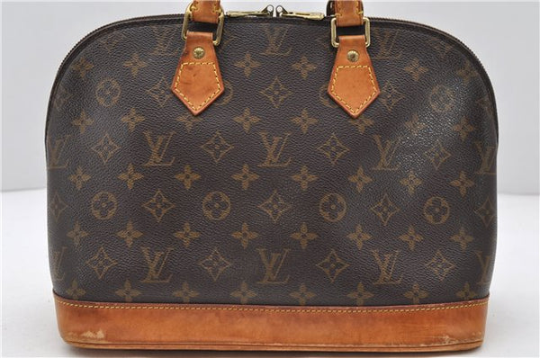 Authentic Louis Vuitton Monogram Alma Hand Bag M51130 LV 9640C