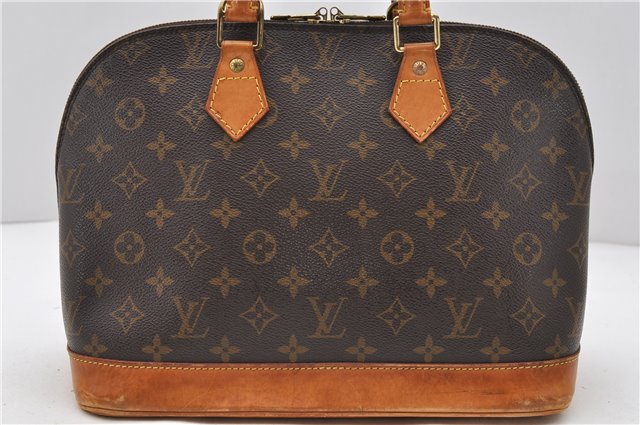Authentic Louis Vuitton Monogram Alma Hand Bag M51130 LV 9640C