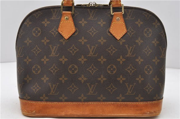 Authentic Louis Vuitton Monogram Alma Hand Bag M51130 LV 9640C