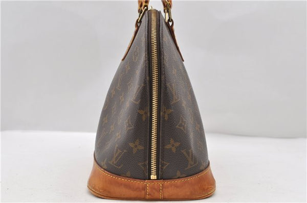 Authentic Louis Vuitton Monogram Alma Hand Bag M51130 LV 9640C
