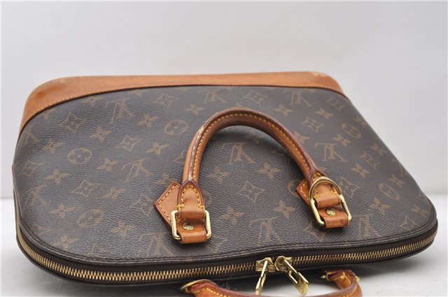 Authentic Louis Vuitton Monogram Alma Hand Bag M51130 LV 9640C