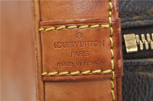Authentic Louis Vuitton Monogram Alma Hand Bag M51130 LV 9640C