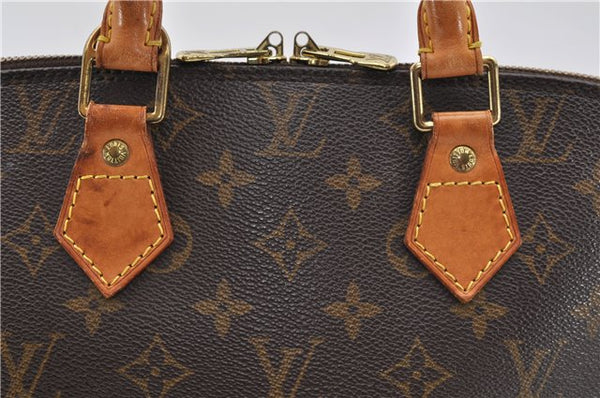 Authentic Louis Vuitton Monogram Alma Hand Bag M51130 LV 9640C