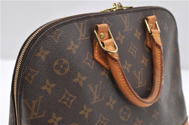 Authentic Louis Vuitton Monogram Alma Hand Bag M51130 LV 9640C