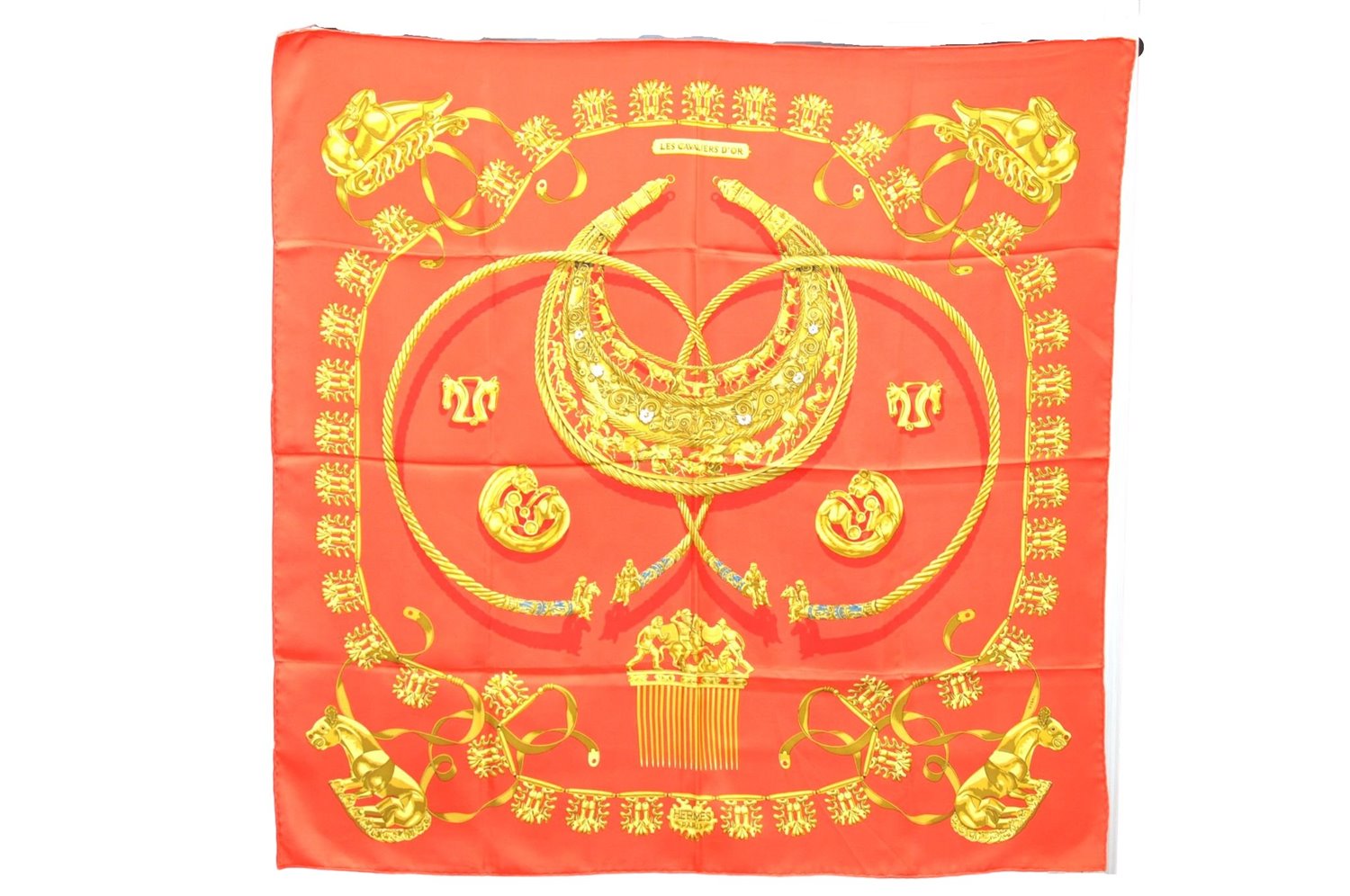 Authentic HERMES Carre 90 Scarf 