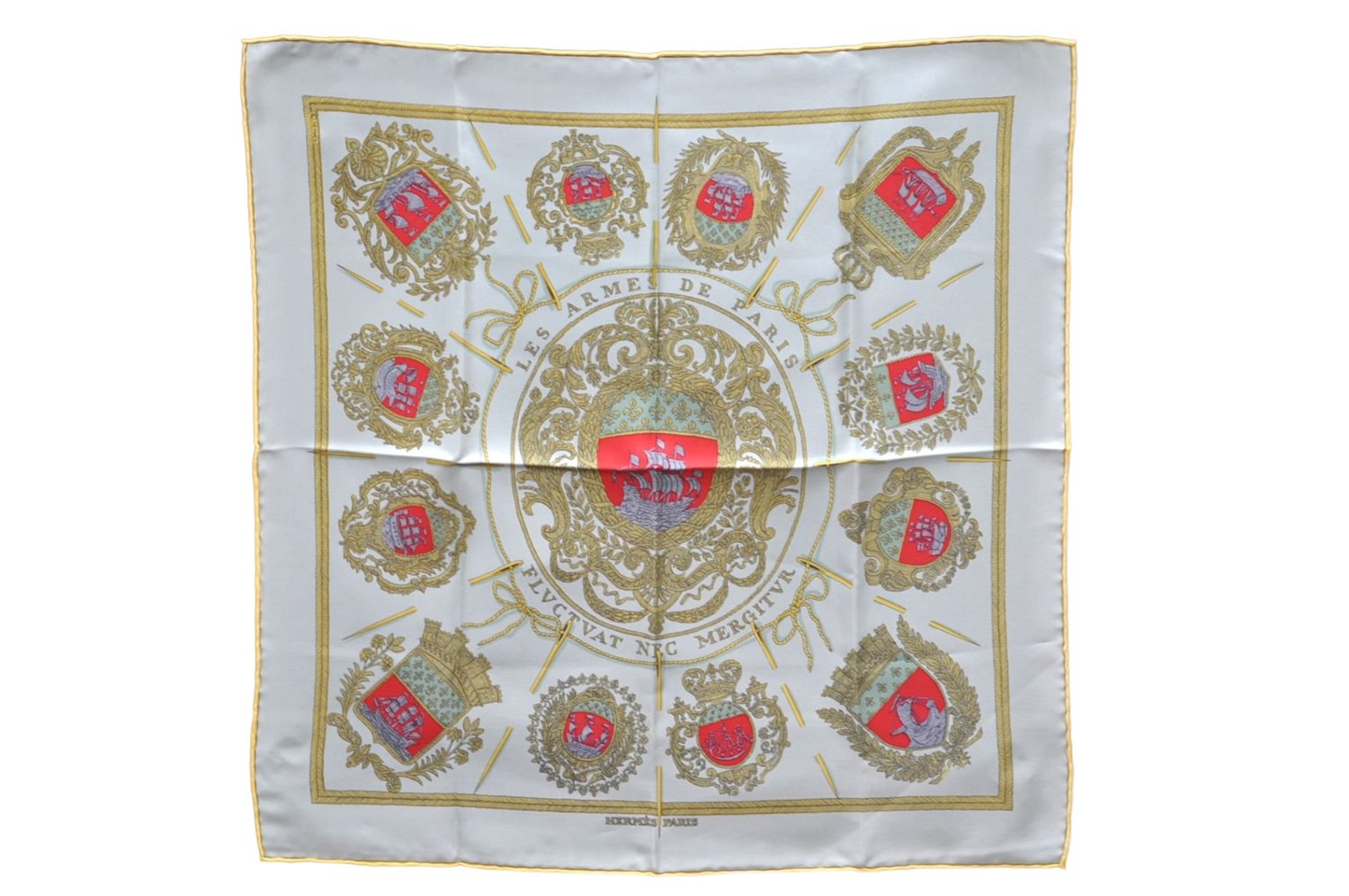 HERMES Petit Carre 40 Scarf Handkerchief 