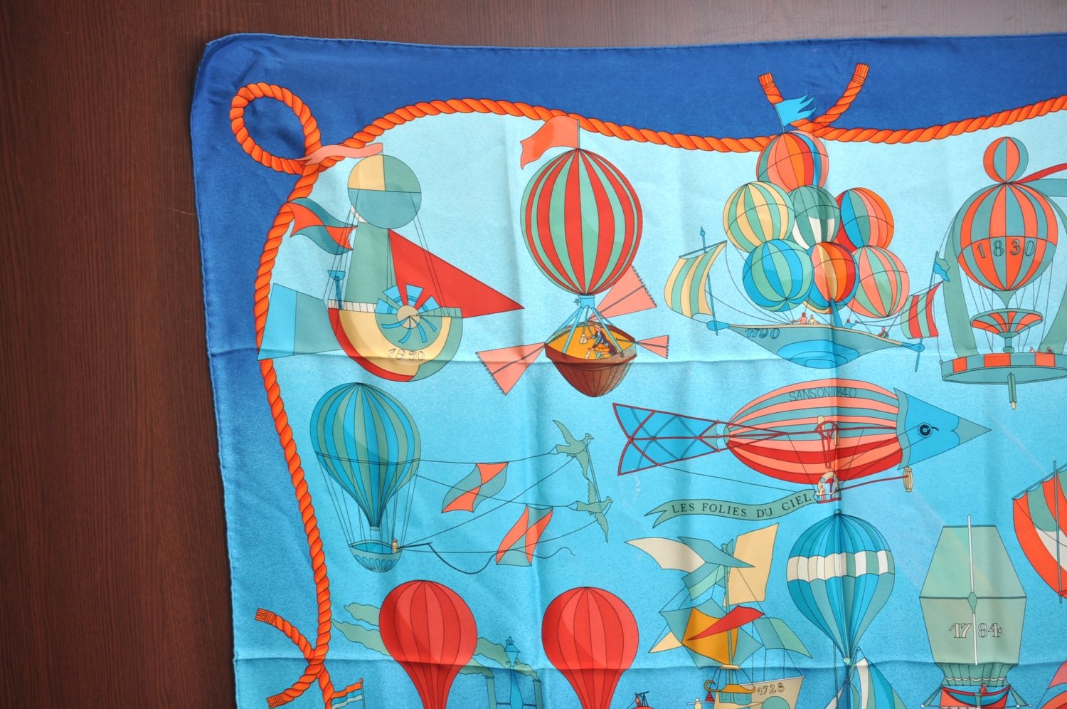 Authentic HERMES Carre 90 Scarf 