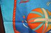 Authentic HERMES Carre 90 Scarf "LES FOLIES DU CIEL" Silk Blue 9647F