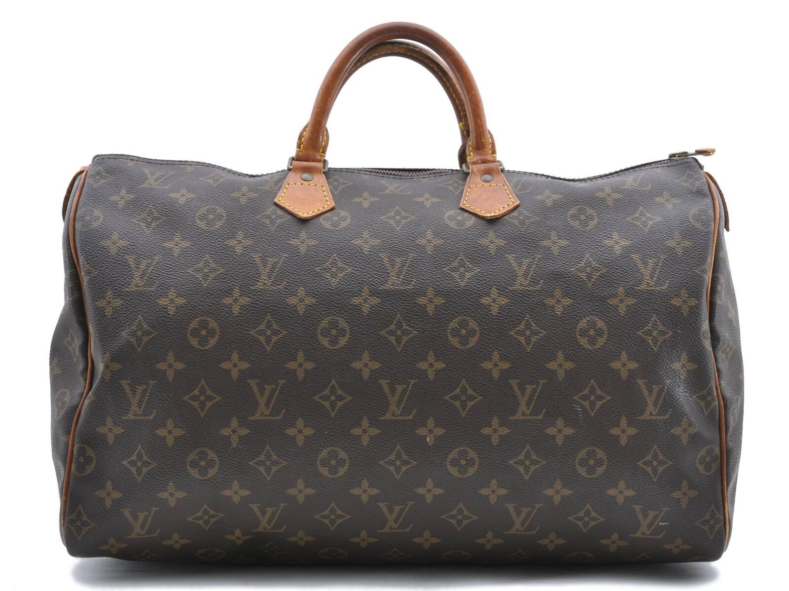 Authentic LOUIS VUITTON Monogram Speedy 40 Hand Bag M41522 LV 9650B