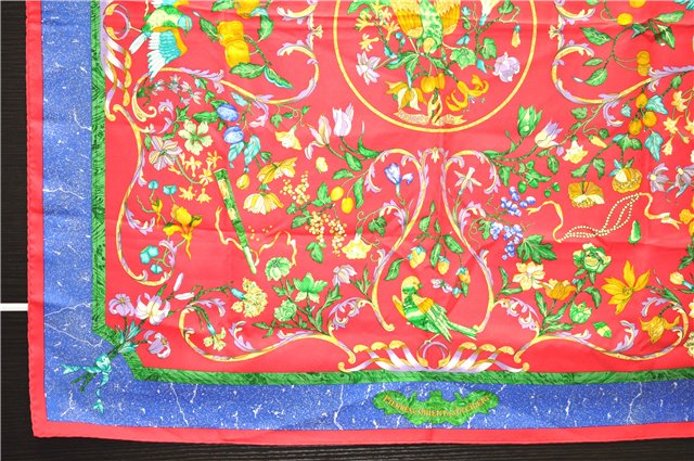 Auth HERMES Carre 90 Scarf 