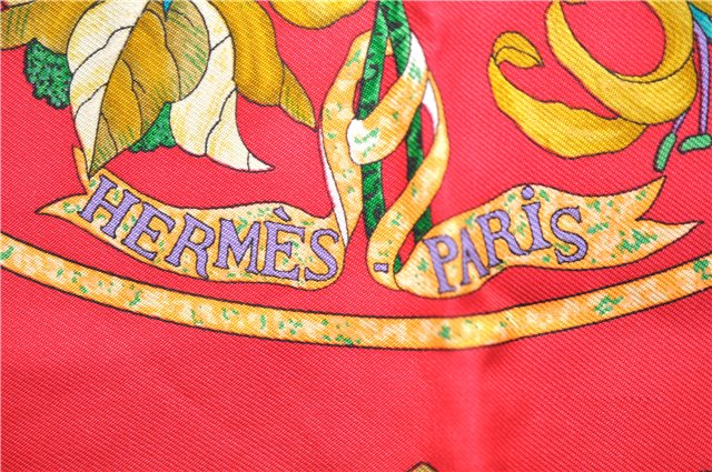 Auth HERMES Carre 90 Scarf 