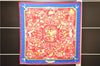 Auth HERMES Carre 90 Scarf "PIERRES d' ORIENT et d' OCCIDENT" Silk Red 9650D