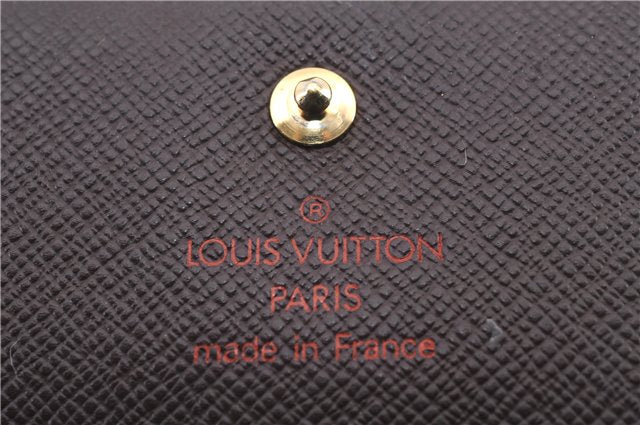 Auth Louis Vuitton Damier Porte Monnaie Billet Carte Credit N61652 Wallet 9654C
