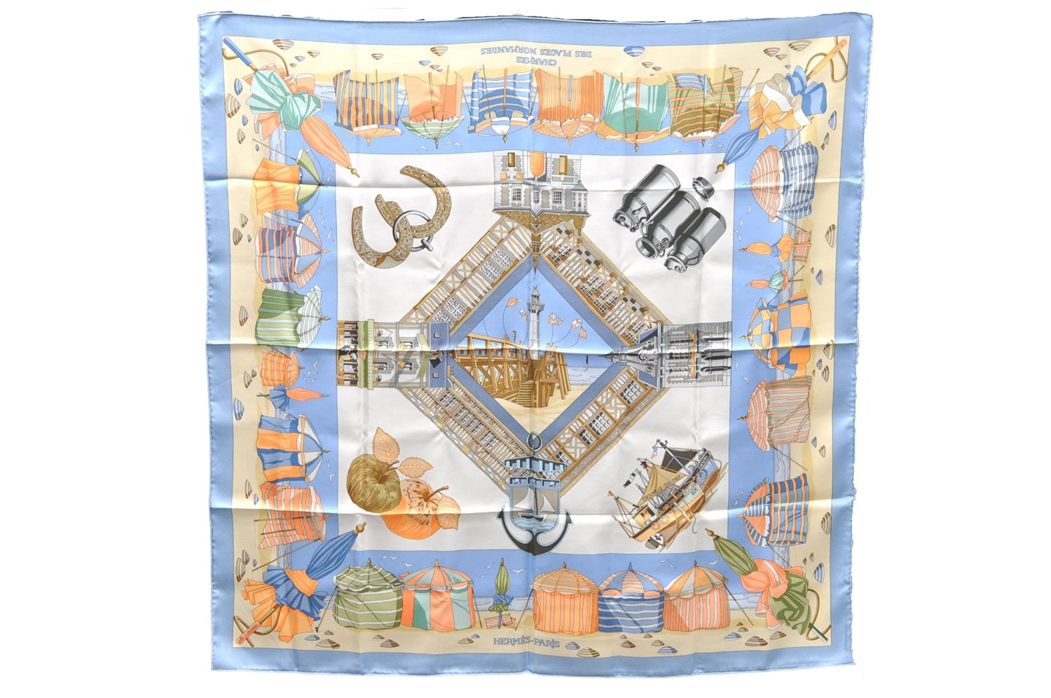 Authentic HERMES Carre 90 Scarf 