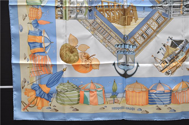 Authentic HERMES Carre 90 Scarf 