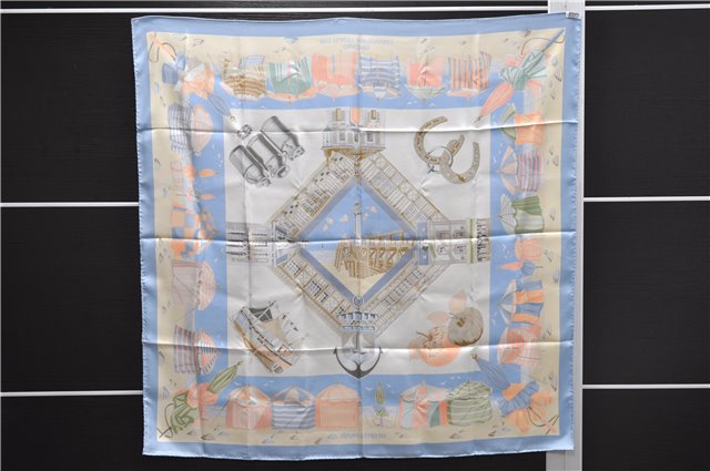 Authentic HERMES Carre 90 Scarf 