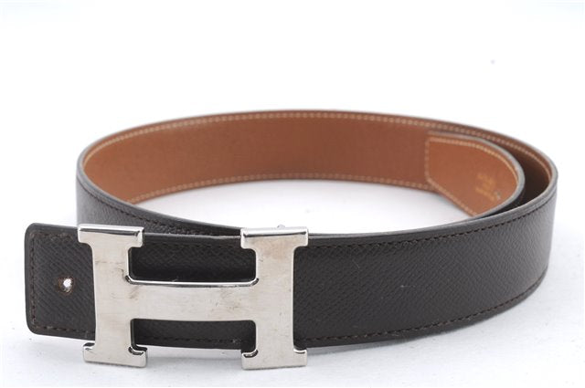 Authentic HERMES Constance Ladies Leather Belt Size 65cm 25.6