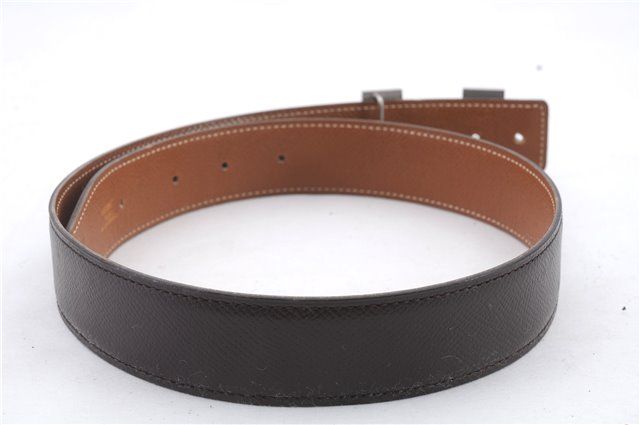 Authentic HERMES Constance Ladies Leather Belt Size 65cm 25.6