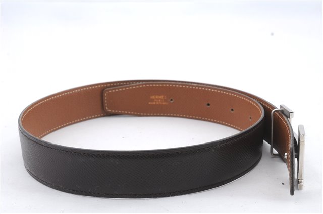 Authentic HERMES Constance Ladies Leather Belt Size 65cm 25.6