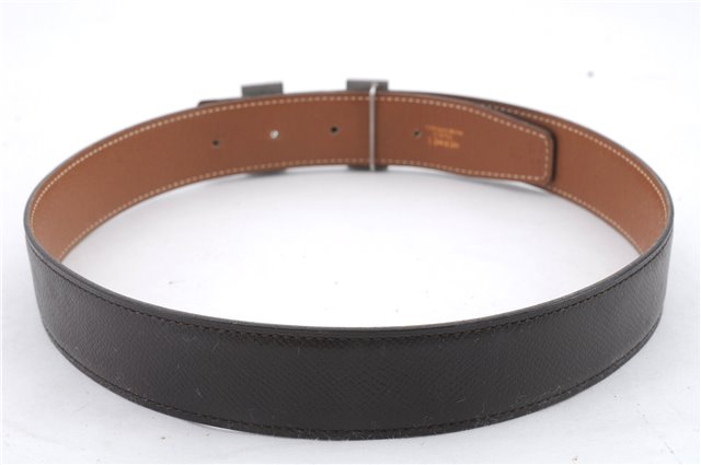 Authentic HERMES Constance Ladies Leather Belt Size 65cm 25.6