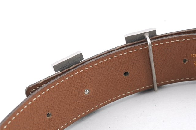 Authentic HERMES Constance Ladies Leather Belt Size 65cm 25.6