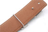 Authentic HERMES Constance Ladies Leather Belt Size 65cm 25.6" Brown 9656C