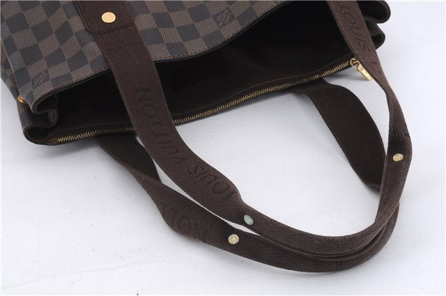 Authentic Louis Vuitton Damier Cabas Beaubourg Shoulder Tote Bag N52006 LV 9656D
